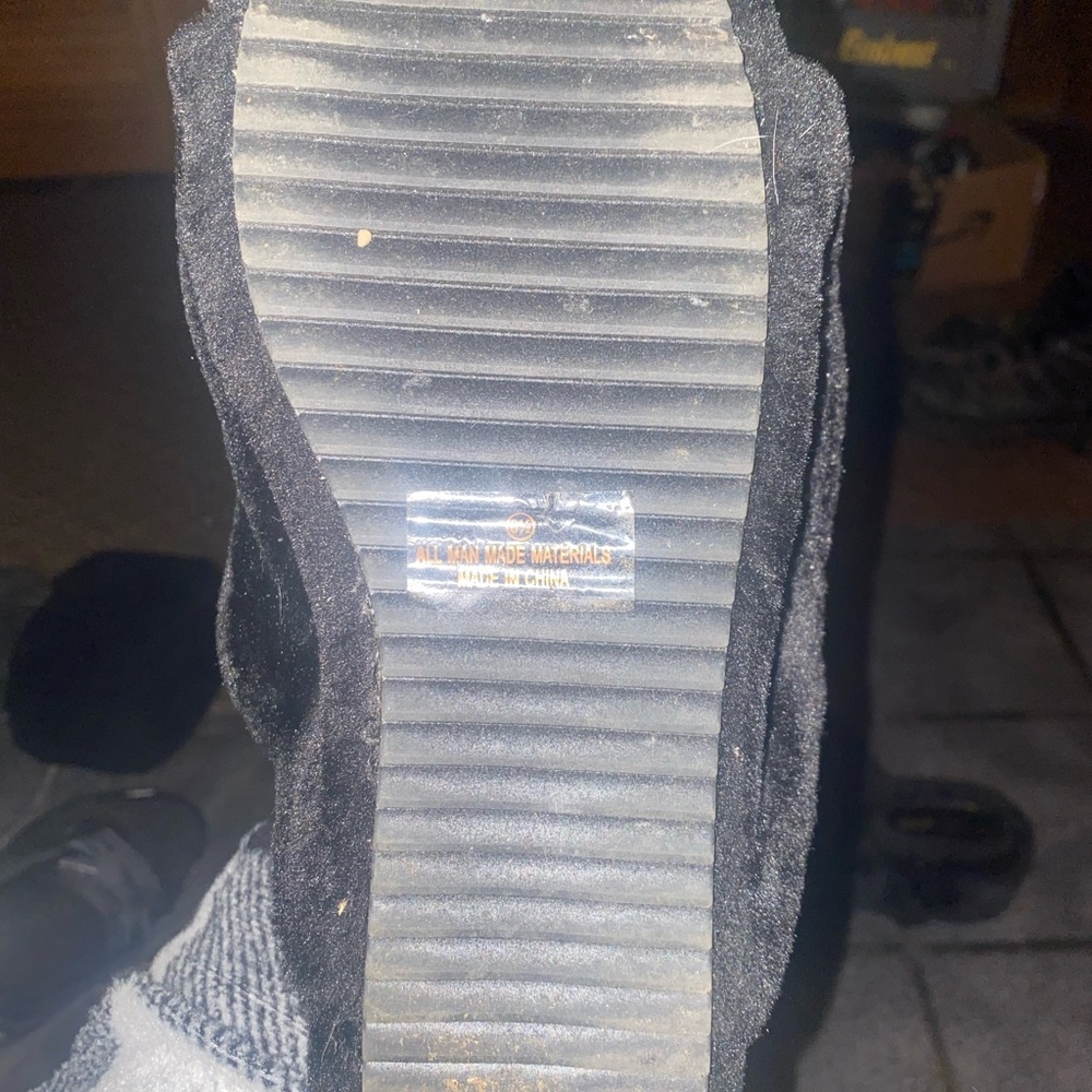 Platform Sandal never worn outside.